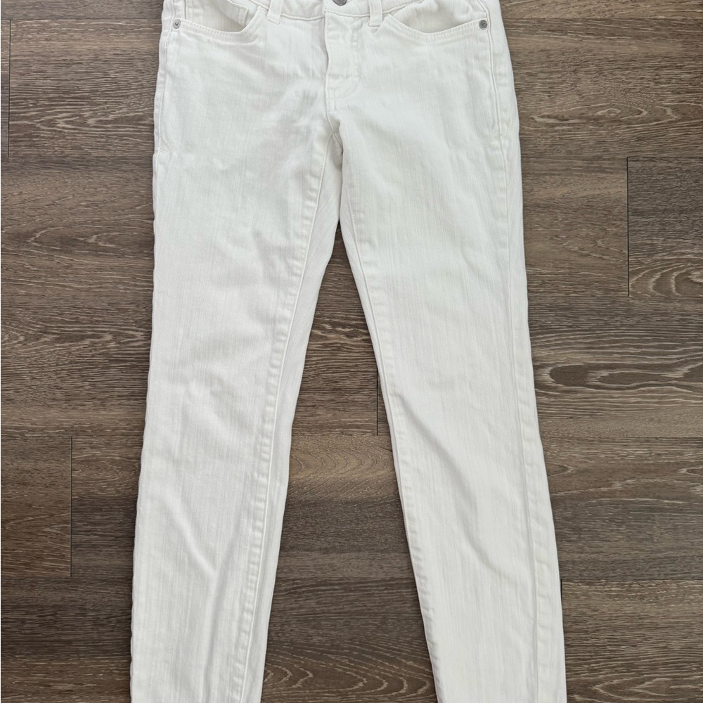 Pilcro & the Letterpress Mid-Rise Skinny Jeans